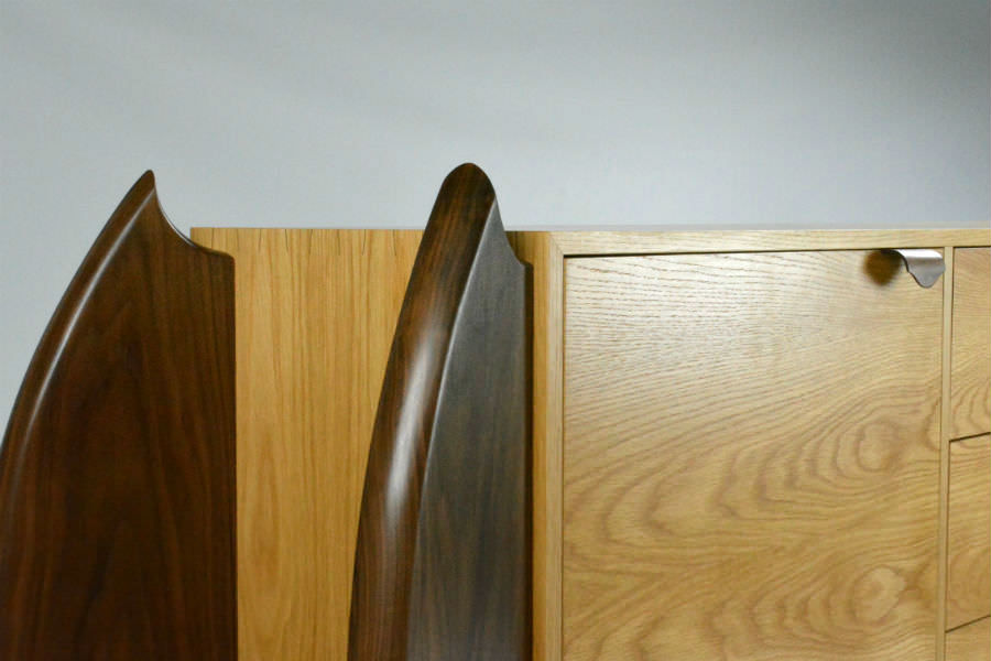 Custom made timber furniture Bat-Wing-Cabinet-