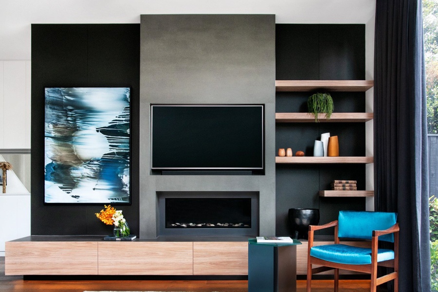A custom-made entertainment unit. Made for a customer in Killara on the North Shore of Sydney.